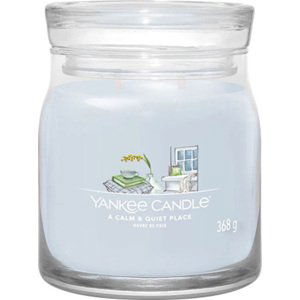 Yankee Candle Klidné a tiché místo, Svíčka ve skleněné dóze 368 g