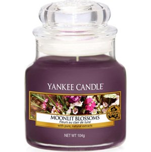 Yankee Candle, Květy ve svitu měsíce, Svíčka ve skleněné dóze 104 g