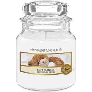 Yankee Candle, Jemná přikrývka, Svíčka ve skleněné dóze 104 g