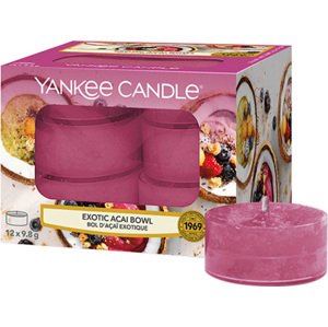 Yankee Candle, Miska exotických chutí, Svíčky čajové, 12 ks