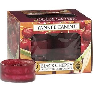 Yankee Candle, Zralé třešně, Svíčky čajové, 12 ks