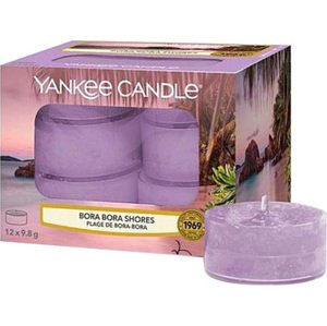 Yankee Candle Bora Bora Shores čajová svíčka 12 x 9,8 g