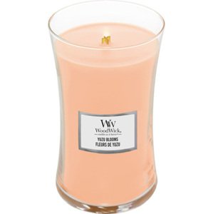 WoodWick, Květy Yuzu, Svíčka oválná váza, 609.5 g