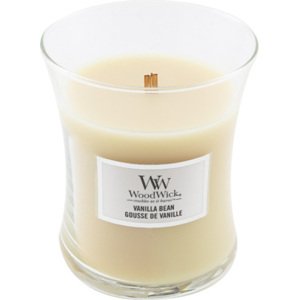 WoodWick Vanilka, Svíčka oválná váza 275 g