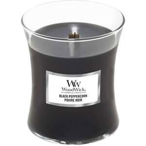 WoodWick Černý pepř, Svíčka oválná váza 275 g