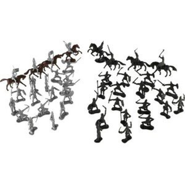 Figurky rytíři s koňmi plast 5-7cm