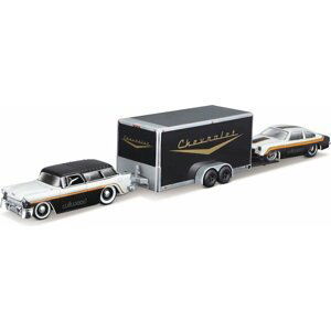 Maisto - Design Team Haulers, 1955 Chevrolet Nomad + 1971 Chevrolet Vega, 1:64