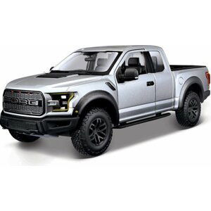 Maisto - 2017 Ford F-150 Raptor, metal šedý, 1:24