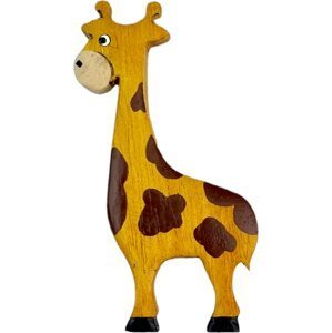 2Kids Toys Dřevěná magnetka velká Žirafa