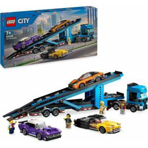 LEGO® City 60408 Kamion na přepravu aut s sportovními vozy