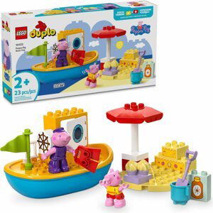 LEGO® DUPLO® 10432 Prasiatko Peppa a výlet na loďke