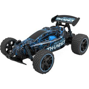 R/C terénne auto buggy 1:18 LUMINOUS RACING 2,4GHz - MODRÉ