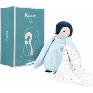 Kaloo Complices Plyšový tučňák s plienkou modrý 20 cm