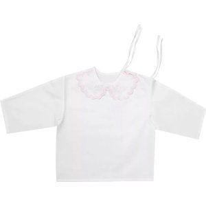 RICHELIEU Košile na křest s límečkem Klasika růžová bavlna vel. 56