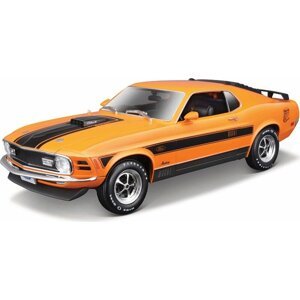 Maisto - 1970 Ford Mustang Mach 1, oranžový, 1:18