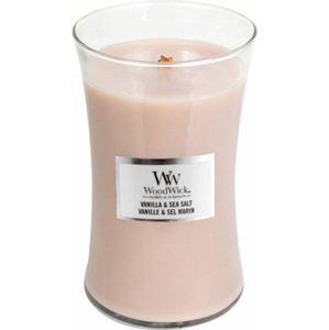 WoodWick, Vanilka a morská soľ, Sviečka oválna váza 609.5 g