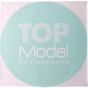 Nálepka na podlahu Top Model od Depesche, Světle zelená