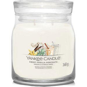 Yankee Candle, Sladký vanilkový nápoj horchata, Sviečka v sklenenej dóze 368 g