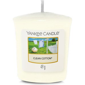 Yankee Candle, Čistá bavlna, vonná svíčka 49 g