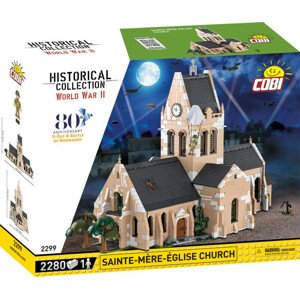 Cobi II WW Kostel Sainte-Mere-Eglise D-DEN, 2280 k, 1 f