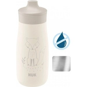 NUK Láhev Mini-Me Sip nerezová - béžová 300ml, 9m+