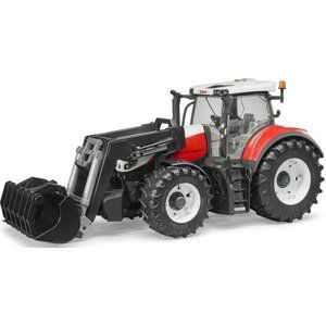 Bruder Traktor STEYR 6300 TERRUS CVT s čelným nakladačom