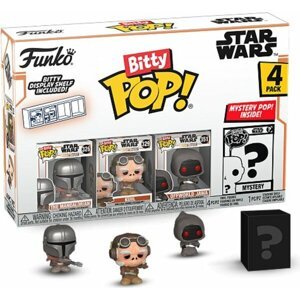 Funko Bitty POP: Mandalorian- Mandalorian 4PK