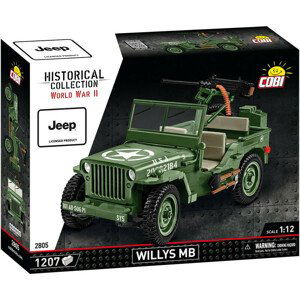 Cobi Willys MB 1:12, 1207 k