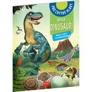 Misia Dinosauri - Hľadaj a rozlušti s nálepkami