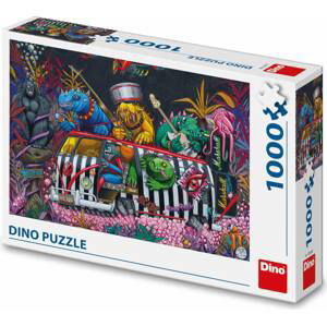 Puzzle Monster na tripu 1000 dielikov