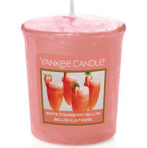 Yankee Candle, Jahodové Bellini, Svečka 49 g
