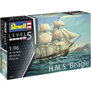 Plastikový modelový kit lode 05458 - H.M.S. Beagle (1:96)