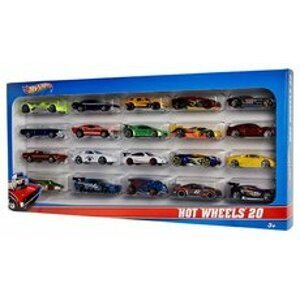 Mattel Hot Wheels Autíčka 20ks H7045