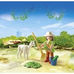 Playmobil 4944 Ošetřovatelka s alpakou