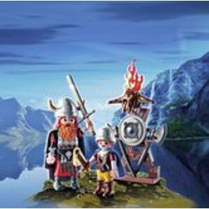 Playmobil 9209 Velký a malý Viking