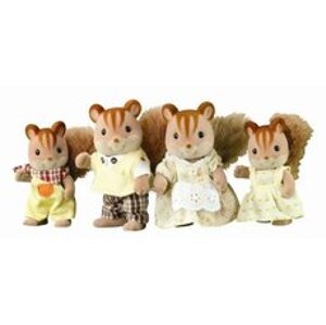 Sylvanian family Sylvanian Families Rodina hnědých veverek