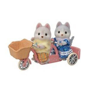 Sylvanian family Sylvanian Families Tandemové kolo pro Husky sourozence