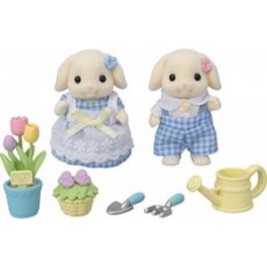 Sylvanian family Sylvanian Families Květinový set a sourozenci Flora králíků