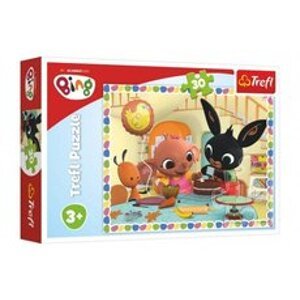 Puzzle Trefl Bing Bunny Pojďme spolu péct 27x20cm 30 dílků v krabičce 21x14x4cm