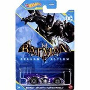 Mattel Hot Wheels Tématické auto - Batman Arkham Asylum Batmobile