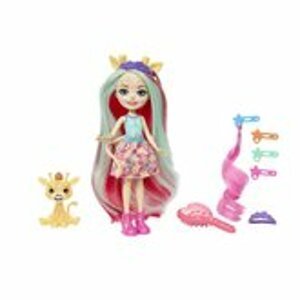 Mattel Enchantimals Deluxe panenka - Gilian žirafová
