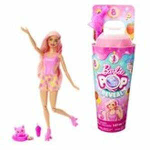 Mattel Barbie Pop reveal šťavnaté ovoce - Jahodová limonáda