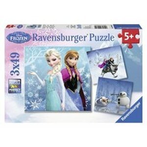 Ravensburger Puzzle Ledové království 3x49d.