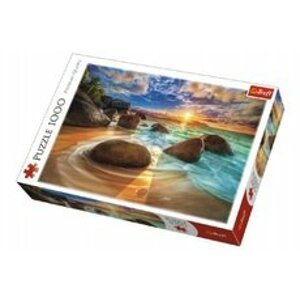 Trefl Puzzle Pláž Samudra, Indie 1000 dílků v krabici 40x27x6cm