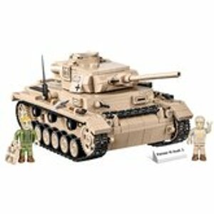 Cobi 2562 World War II Německý střední tank Panzer III Pz. KpfW. Ausf. J