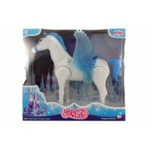 Lamps Kůň modrý s hýbajícími křídly