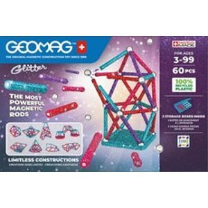 Geomag Glitter panels Recycled 60 pcs