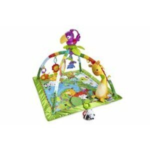 Mattel Fisher Price Luxusní hrací dečka Rainforest s hrazdičkou
