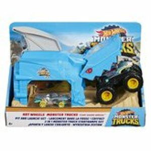 Hot Wheels monster trucks závodní herní set Shark Wreak