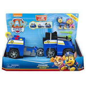 PAW PATROL DVĚ ZÁCHRANNÁ VOZIDLA V JEDNOM